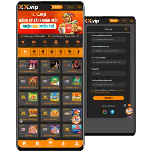 Tải app XXVIP giúp bạn chơi mọi lúc mọi nơi, không lo gián đoạn. Ứng dụng hoạt động ổn định, hỗ trợ Android và iOS, giúp người dùng nạp rút nhanh chóng, truy cập casino và slot game dễ dàng. Ngoài ra, bạn còn được nhận thông báo khuyến mãi sớm, quay thưởng miễn phí, và nhiều ưu đãi hấp dẫn khác từ XXVIP.